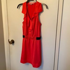 Rachel Roy coral collared dress